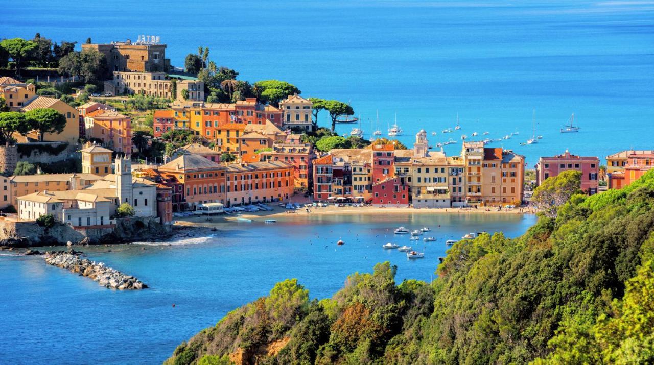 068 - Casa Stella Marina In Centro, 450Metri Da Mare E Spiaggia Сестри-Леванте Экстерьер фото